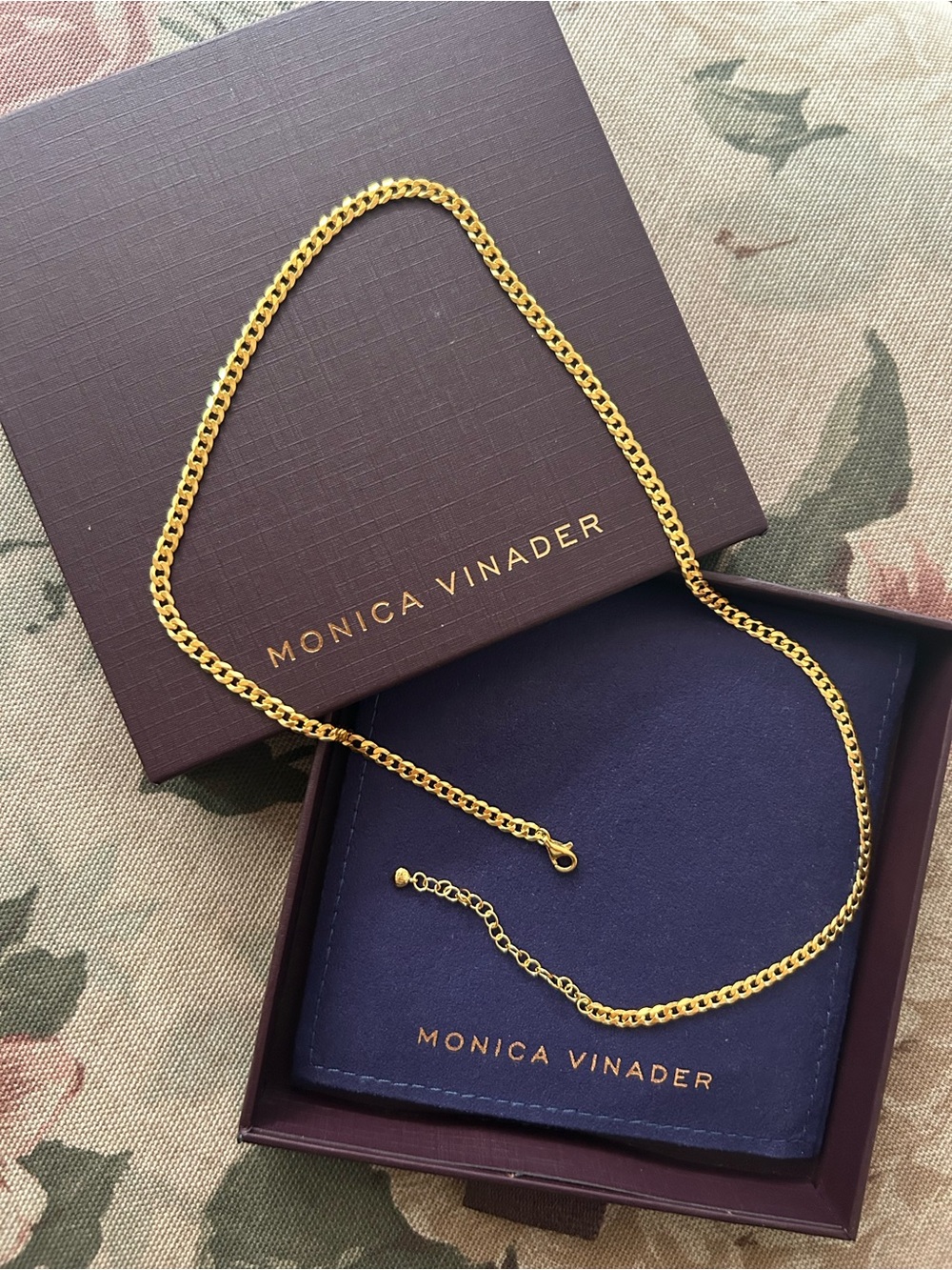 Monica Vinader Gold Chain Necklace